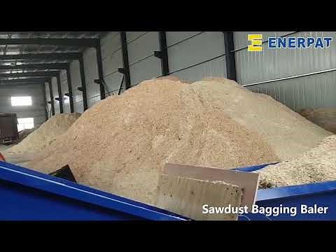 Enerpat Uk Bagging Baler Machine For Wood Shaving And Sawdust