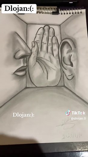 Pencil Drawing Tutorial: Hand Holding an Ear