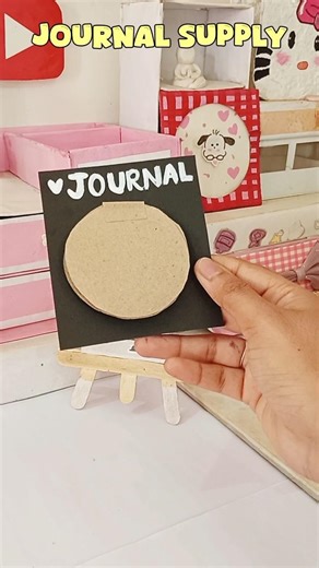 🖤 DIY Minimal Black Journal Supplies ✂️✨ #shorts #journaling #aesthetic