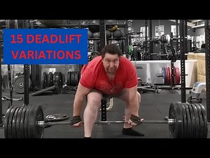 Top 15 BEST DEADLIFT Variations For Strongman
