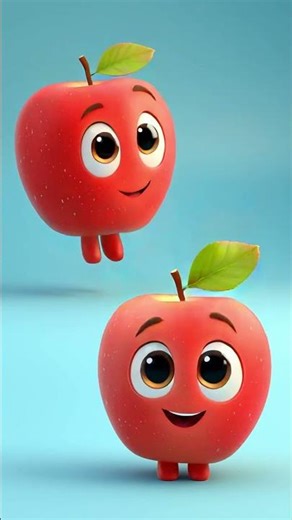 Two Apples | Color & Comparison Math Song for Kids | Sing Smart Songs