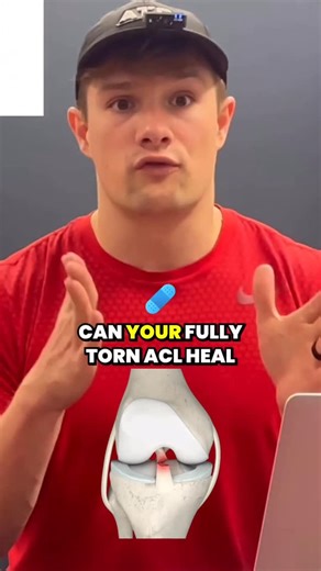 Kenny Walters ✝️| Doctor of Physical Therapy | Can your fully torn ACL heal itself without surgery? 🧐 The science has said “YES” for over THIRTY YEARS! Comment “ACL” for the full video... | Instagram