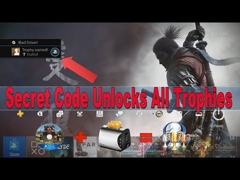 PS4 Secret Code Unlocks All Trophies? | Tutorial How to Break the Game and PS4