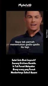 Kisah Inspiratif Seorang Christian Ronaldo #cr7