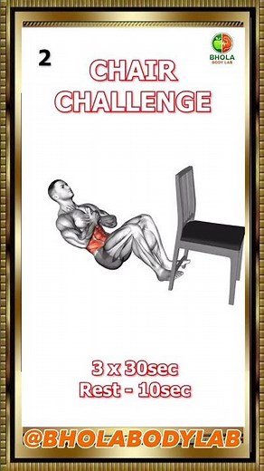 “Chair Exercises at Home 💪 | Daily Workout for Better Health”
