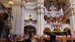 The Berliner Stadtschloss, also known as the Berlin Cathedral, is a stunning architectural masterpiece that stands as a testament to Berlin's rich history and cultural heritage. This beautiful Sunday may be an opportune moment to reflect on the significance of sharing, appreciating the arts, and connecting with our spiritual selves. Additionally, attending the celebration of the Holy Eucharist reminds us of the importance of devotion and gratitude towards the Almighty. The Berliner Stadtschloss,