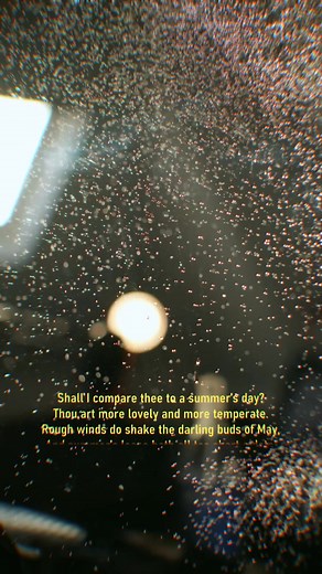 20K views · 94 reactions | Sonnet 18 #poetry #reading | First Room | Facebook