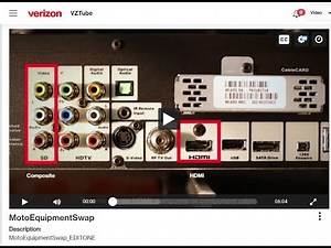 Verizon Motorola to VMS4100 Set-Top Box Upgrade