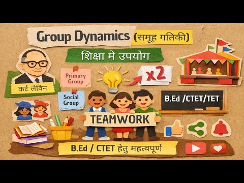 Group Dynamics (समूह गतिकी) | अर्थ, परिभाषा, विशेषताएँ और शिक्षा में उपयोग | B.Ed Notes Hindi
