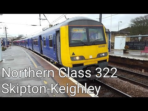Northern Class 322 Skipton-Keighley