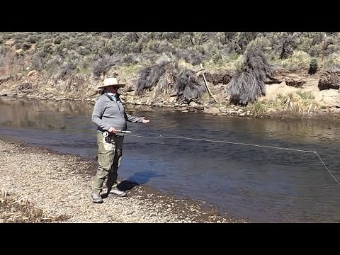 Working a Run Fly Fishing the East Walker River