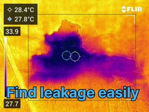 Thermal scanning for water leak solutions