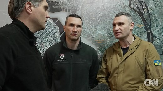 1M views · 34K reactions | CNN's Frederik Pleitgen speaks with the Klitschko brothers as they coordinate the defense of Kyiv against Russian aggression. | CNN | Facebook