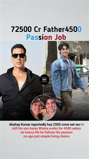 ₹72,500 Cr Father, ₹4,500 Job Son – Real Simplicity!
