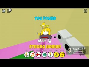How to find Strong Homer and Strong Marge in Find the Simpsons