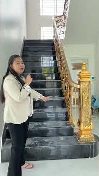 ជណ្តើរ បង្អួចដែកស្មិត ក្បាច់ខ្មែរ ក្បាលម្ក