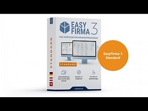 EasyFirma 3 Standard - Das Rechnungsprogramm für Handwerker und Kleinunternehmer