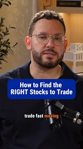 Trade the right stocks 📈 Fast movers with news a catalyst = real volatility. Add solid volume/liquidity so you can get in & out clean — and always trade small while you learn until you find your sweet spot. 💡 Watch more: https://youtu.be/ZIy120_HWCc | Timothy Sykes