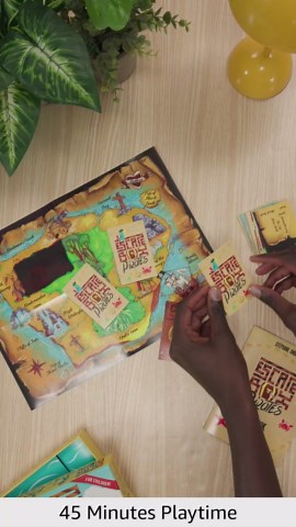 404 On Board Escape Box Pirates Game | Escape Room in a Box | Family Fun Puzzle Game | Ages 7+ | 2-5 Players | 45 Min Playtime