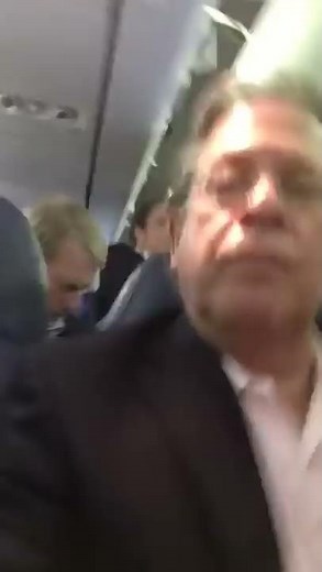 Passenger Screams In The Face Of Screaming Kid On A Plane