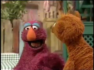 Sesame Street - Telly and Baby Bear sing Loud And Soft