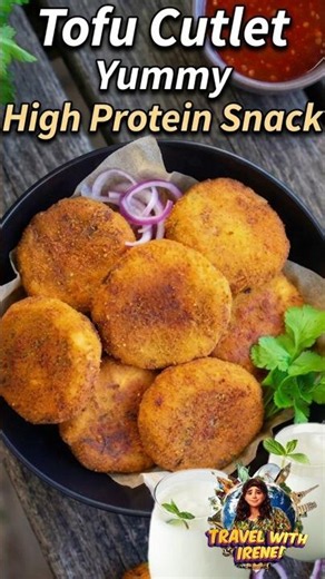 Quick & Easy Tofu Cutlet| Perfect Snacks # Healthy Recipe #foodvlog