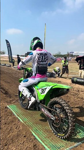Mathis Valin practicing starts in China 💨#MXGP #Motocross
