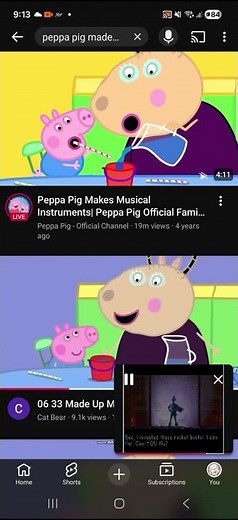 My Favorite Episode Is Peppa Pig Made Up Musical Instruments