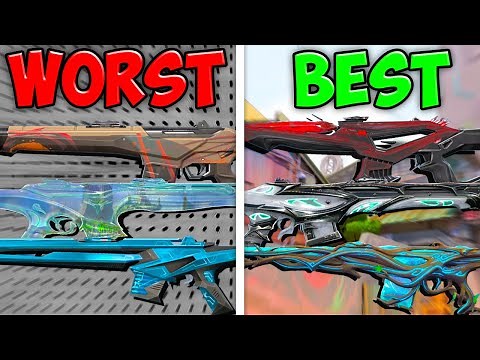 Ranking Every Guardian Skin In VALORANT
