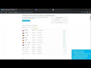 How to Use Multiple Amazon Associates ID's with one Geniuslink Account