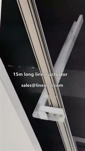 16m Timing Belt Linear Guide System in Action Long Travel Linear Motion
