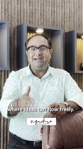 The Secret Behind Every Productive Office – Collaboration Zone! #OfficeDesign #WorkspaceInspiration