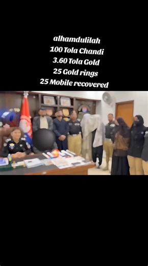 Police Recover Stolen Gold and Mobile Phones