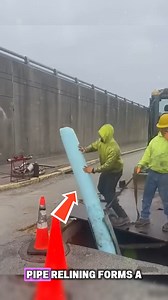 Pipe Relining Using Air Pressure Air-Pressured Pipe Relining is a modern, non-invasive solution for repairing damaged pipes without excavation. This cost-effective method restores flow, prevents leaks, and extends pipe life. Ideal for homes and businesses seeking reliable plumbing repairs, minimal disruption, and long-term savings. Trusted, efficient, and environmentally friendly. #PipeRelining #PlumbingSolutions #HomeMaintenance #Environmentally #CostEffectiveMethod Credits : Kniktnn, DefyKlipz