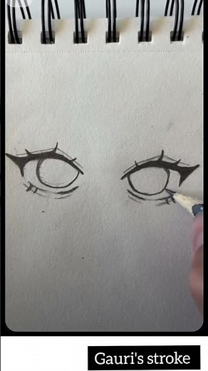 beautifull eyes tutorial 👁️👁️. #eyesdrawing #eyes #cuteeyes