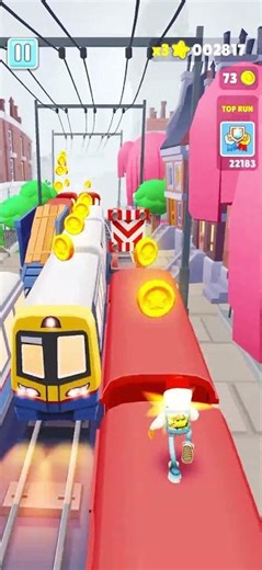 Subway surfers Part-2 until make a new score #gameplay #gaming #shortgaming #subwaysurfers ￼