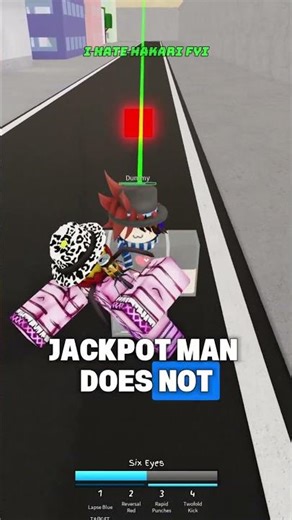 Hakari tutorial by a JJs pro #jujutsushenanigans #roblox #jjs