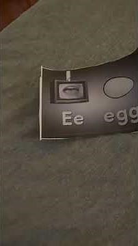 Sesame Street Cookie’s Monster Prairie Dawn Letter of the Day E