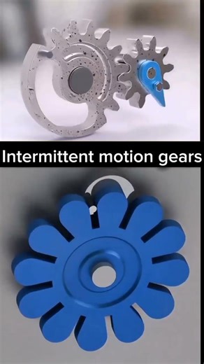 How Intermittent Motion Gears Work: Engineering Marvel #shorts