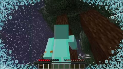 Frozen wasteland challenges players to survive a Minecraft age