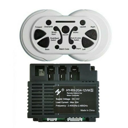 HY JR-RX-12V 6V 24V Control Box for Children\'s Electric Car 2.4GHz RC - Walmart.ca