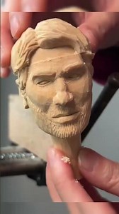 I Spent 100+ Hours Carving Arthur Morgan’s Face in Wood.🤠#arthurmorgan #rdr2 #woodcarving