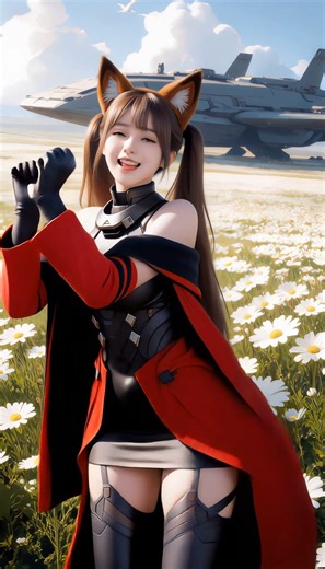 Miss duck on Instagram: "gilberta arknights #MissDuck #dance #meowdance #ArknightsEndfield Added in the CGI background made my vedio feel so AI🥲🥲🥲"