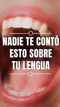 Your tongue position may be causing tension without you knowing it | Dr. Norberto Furman