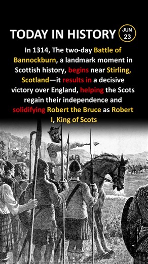 The Battle That Won Scotland's Freedom? ⚔️🏴