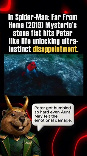 The Illusion Scene That Broke Spider-Man | Far From Home (2019) | Mysterio’s Giant Stone Fist