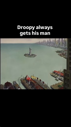 Aaron Archie on Instagram: "This is Northwest Hounded Police, easily one of the best Droopy cartoons ever made… What was your favorite Droopy cartoon?"