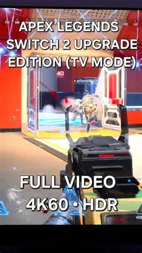 APEX LEGENDS – SWITCH 2 UPGRADE EDITION | 4K60 HDR (TV MODE)