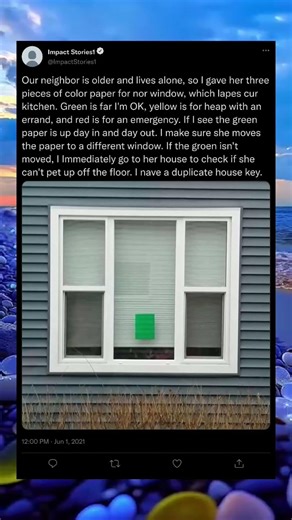 Green Paper Means I’m OK 💚📄#Inspiration #LifeStory #Hope #Humanity #Shorts