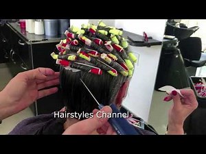 Body Wave Perm Short Hair before and after Tips by Amal Hermuz